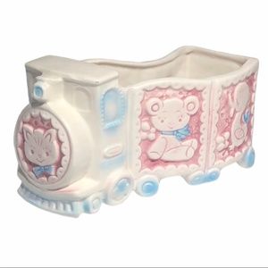 RELPO BABY BLOCKS TRAIN PLANTER/VASE